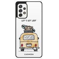 Casimoda Samsung Galaxy A72 hoesje - Let's get lost