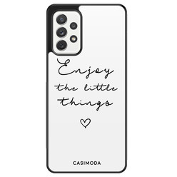 Casimoda Samsung Galaxy A72 hoesje - Enjoy life