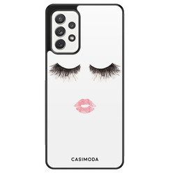 Casimoda Samsung Galaxy A72 hoesje - Kiss wink