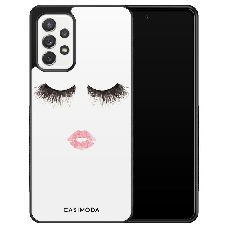 Casimoda Samsung Galaxy A72 hoesje - Kiss wink