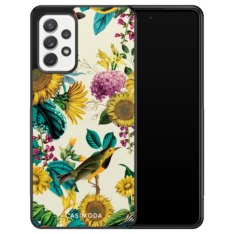 Casimoda Samsung Galaxy A72 hoesje - Sunflowers