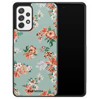 Casimoda Samsung Galaxy A72 hoesje - Lovely flowers