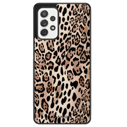 Casimoda Samsung Galaxy A72 hoesje - Golden wildcat