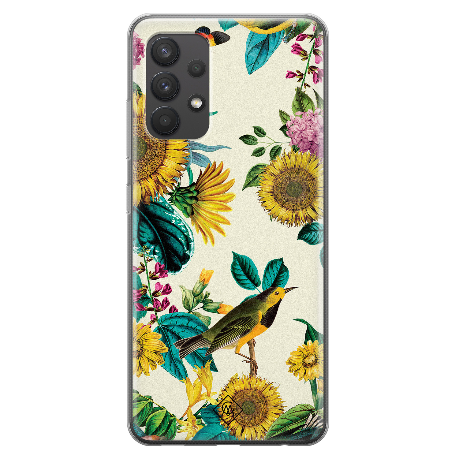 Samsung Galaxy A32 4G siliconen hoesje Sunflowers