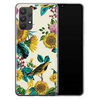 Casimoda Samsung Galaxy A32 4G siliconen hoesje - Sunflowers