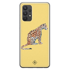 Casimoda Samsung Galaxy A32 4G siliconen hoesje - Leo wild