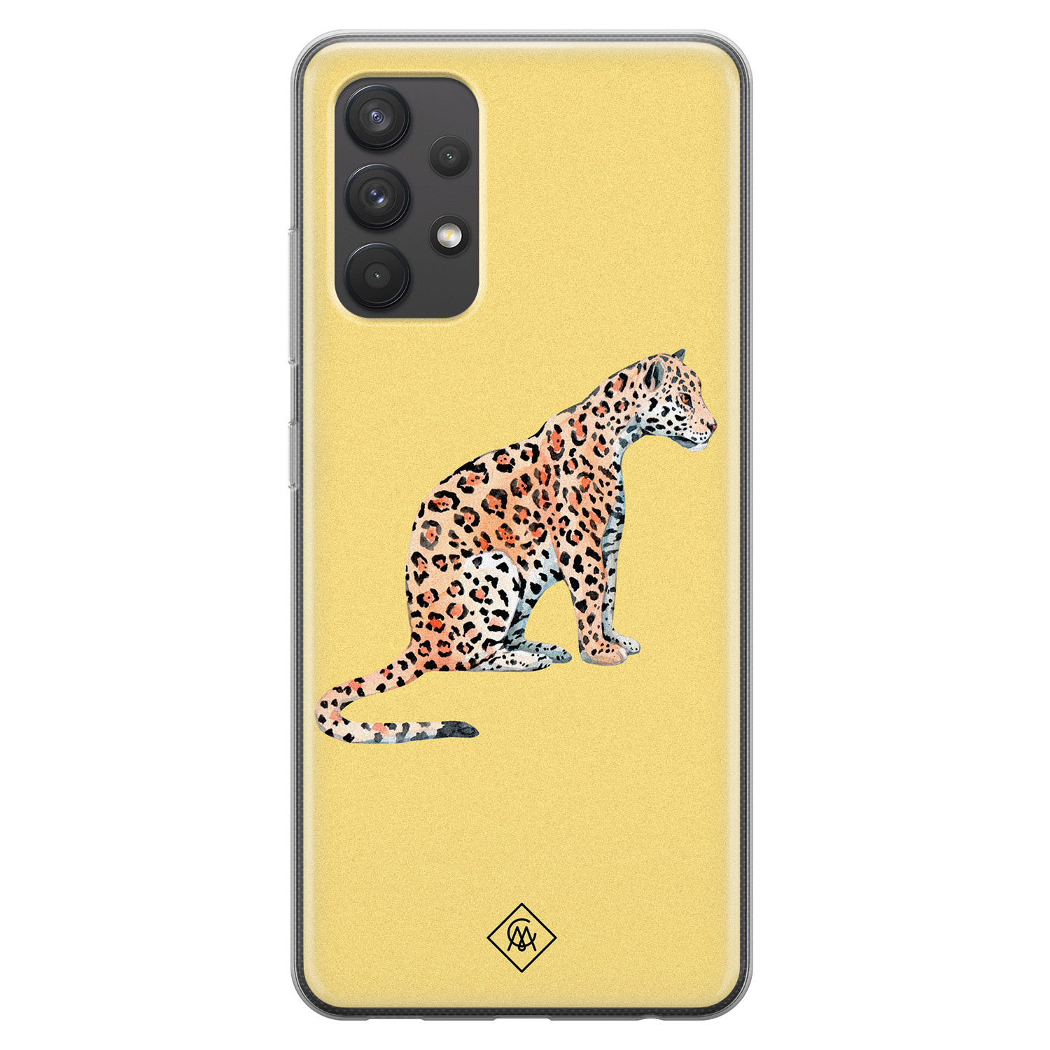 Samsung Galaxy A32 4G siliconen hoesje Leo wild