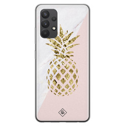 Casimoda Samsung Galaxy A32 4G siliconen hoesje - Ananas