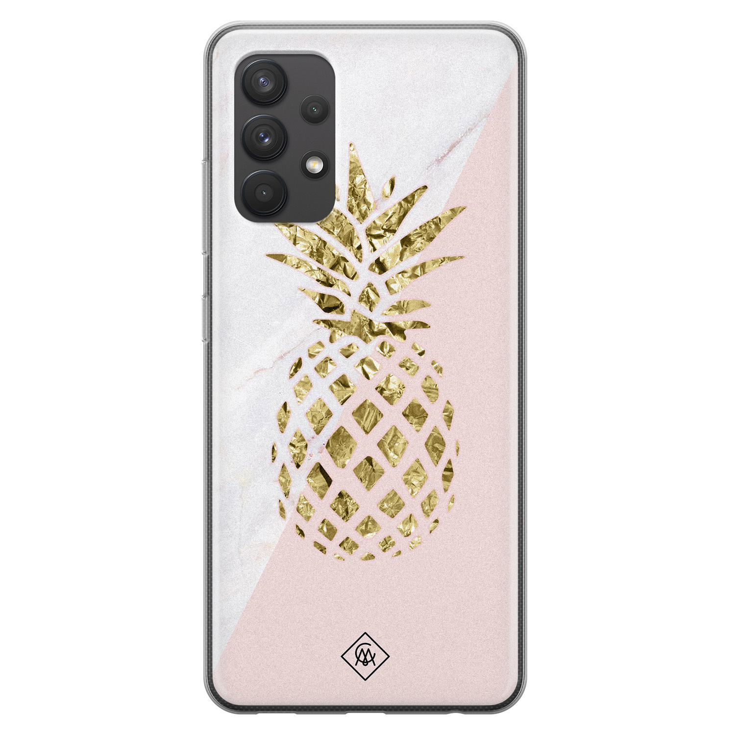 Samsung Galaxy A32 4G siliconen hoesje Ananas