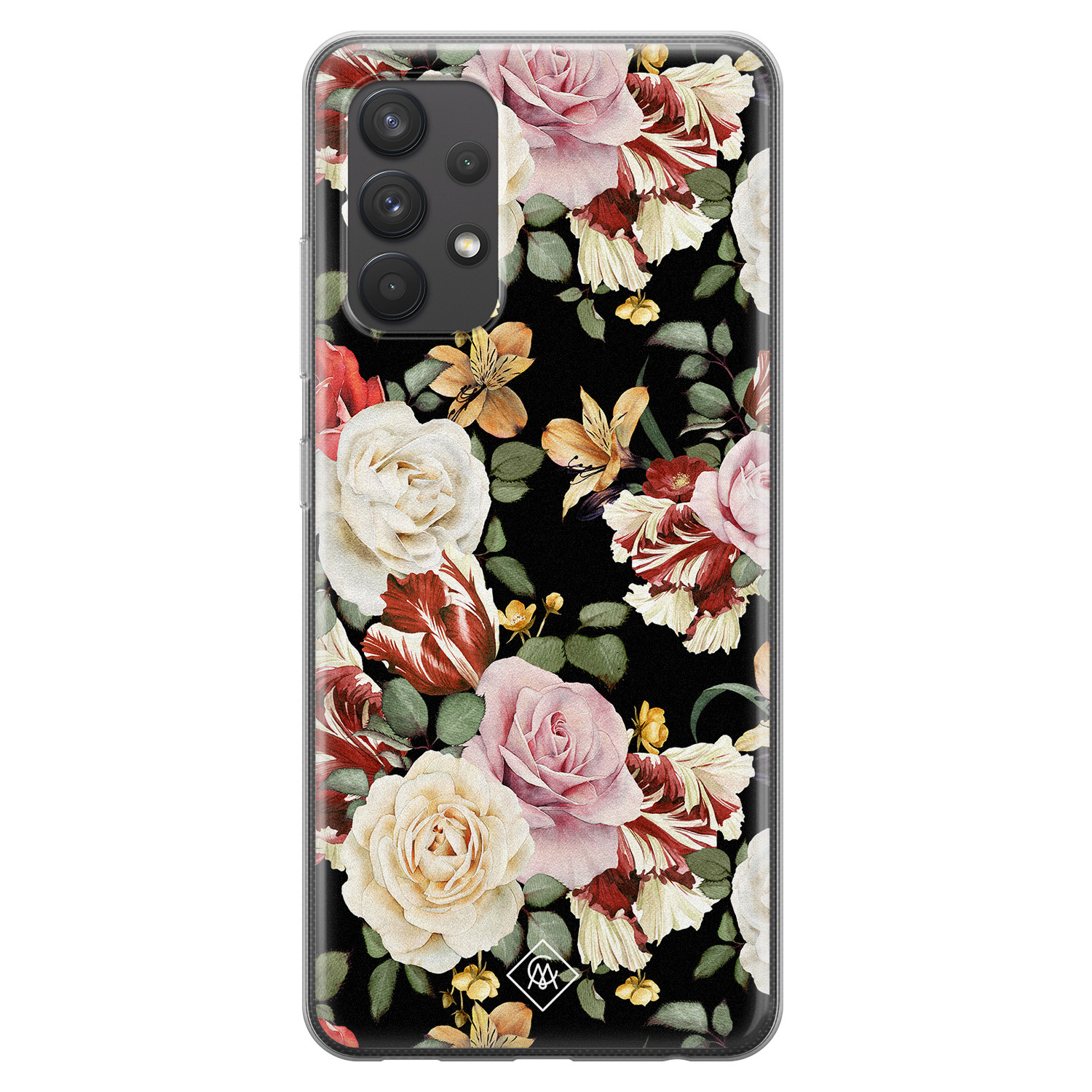 Samsung Galaxy A32 4G siliconen hoesje Flowerpower