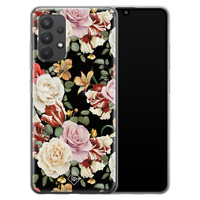 Casimoda Samsung Galaxy A32 4G siliconen hoesje - Flowerpower