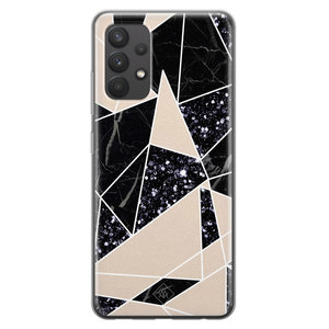 Casimoda Samsung Galaxy A32 4G siliconen hoesje - Abstract painted