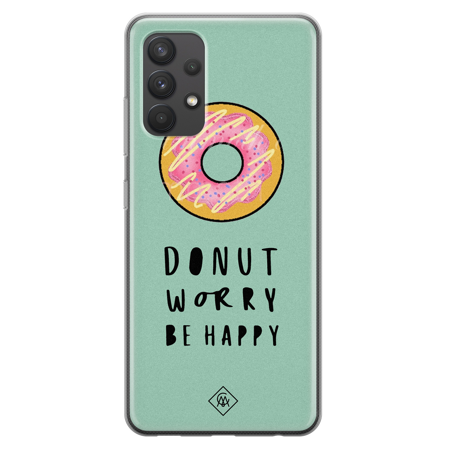 Samsung Galaxy A32 4G siliconen hoesje Donut worry