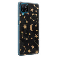 Casimoda Samsung Galaxy A12 siliconen hoesje - Counting the stars