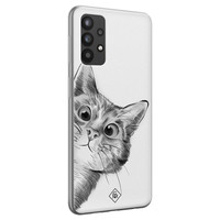 Casimoda Samsung Galaxy A32 4G siliconen hoesje - Peekaboo