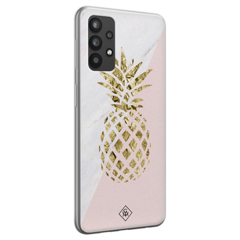 Casimoda Samsung Galaxy A32 4G siliconen hoesje - Ananas