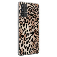 Casimoda Samsung Galaxy A32 4G siliconen hoesje - Golden wildcat