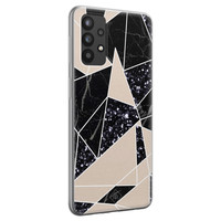 Casimoda Samsung Galaxy A32 4G siliconen telefoonhoesje - Abstract painted