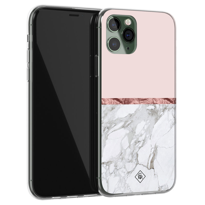 Casimoda iPhone 11 Pro siliconen telefoonhoesje - Rose all day