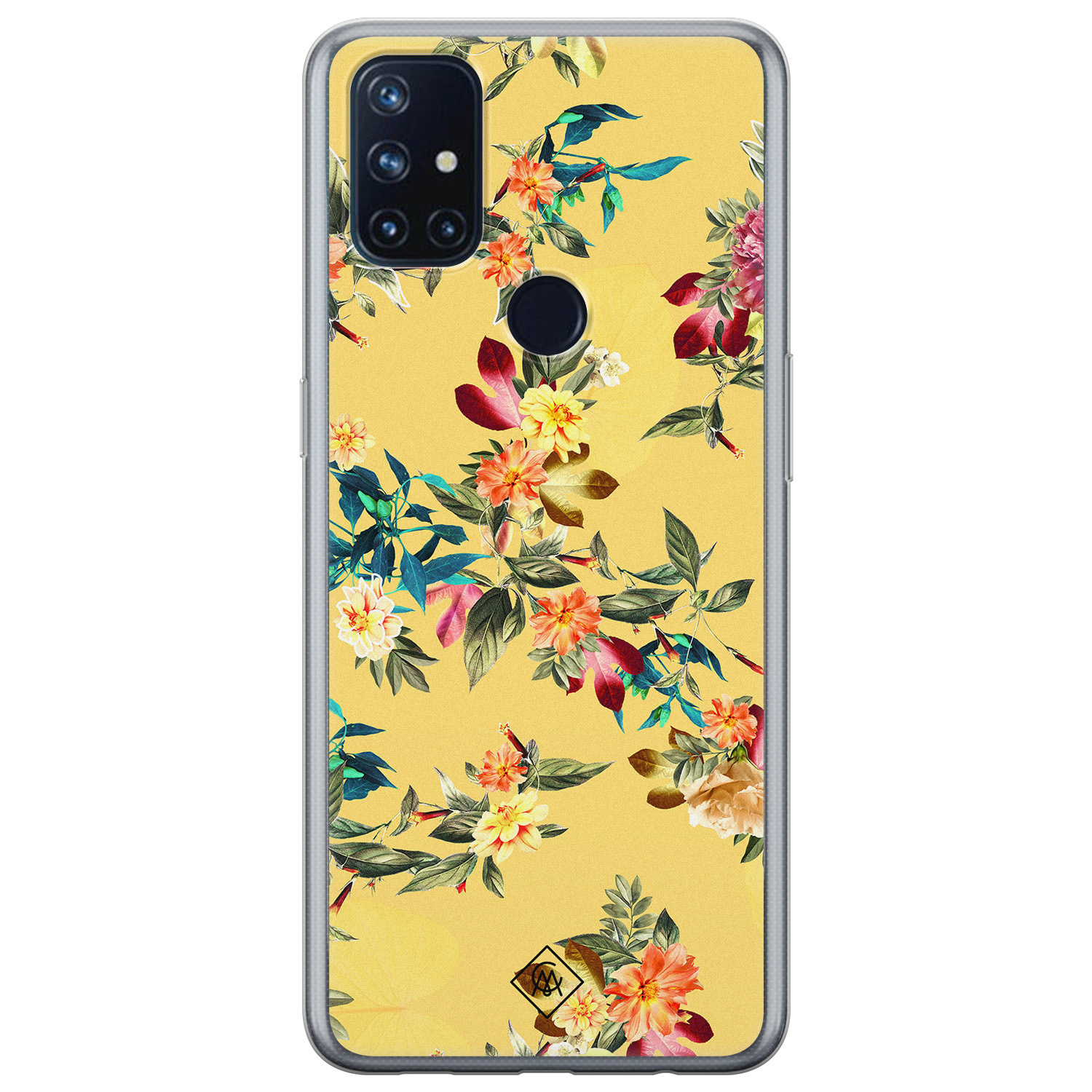 OnePlus Nord N10 5G siliconen hoesje - Floral days