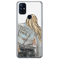 Casimoda OnePlus Nord N10 5G siliconen hoesje - GRL PWR