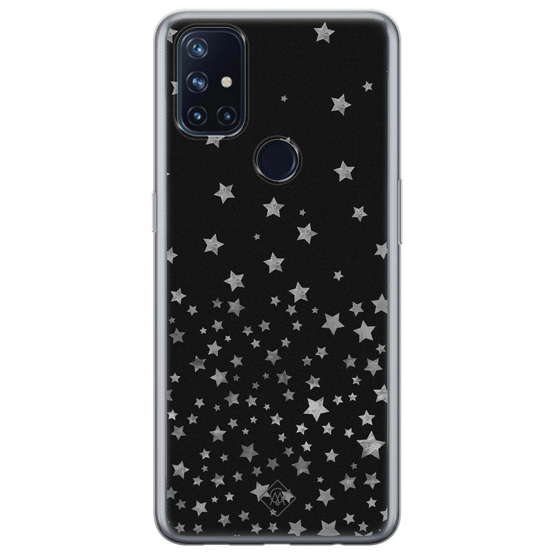 Casimoda OnePlus Nord N10 5G siliconen hoesje - Falling stars