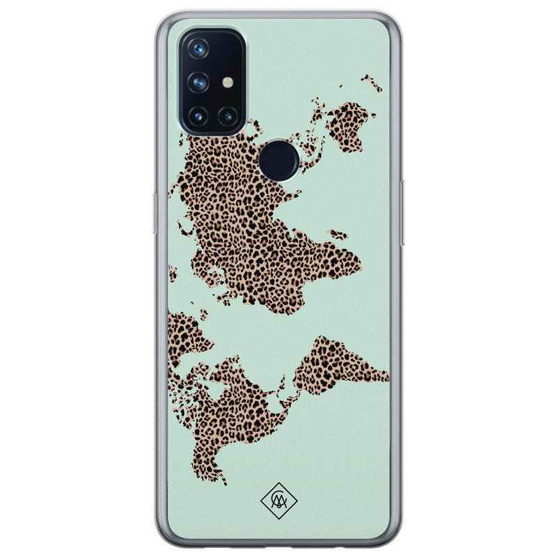 Casimoda OnePlus Nord N10 5G siliconen hoesje - Wild world