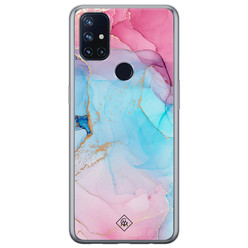 Casimoda OnePlus Nord N10 5G siliconen hoesje - Marble colorbomb