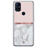 Casimoda OnePlus Nord N10 5G siliconen telefoonhoesje - Rose all day