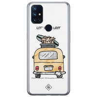 Casimoda OnePlus Nord N10 5G siliconen hoesje - Let's get lost