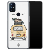 Casimoda OnePlus Nord N10 5G siliconen hoesje - Let's get lost