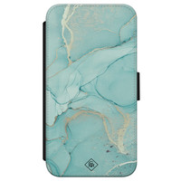 Casimoda iPhone X/XS flipcase - Touch of mint