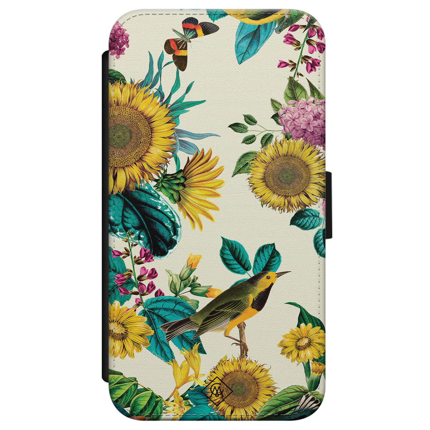 iPhone X XS flipcase Sunflowers