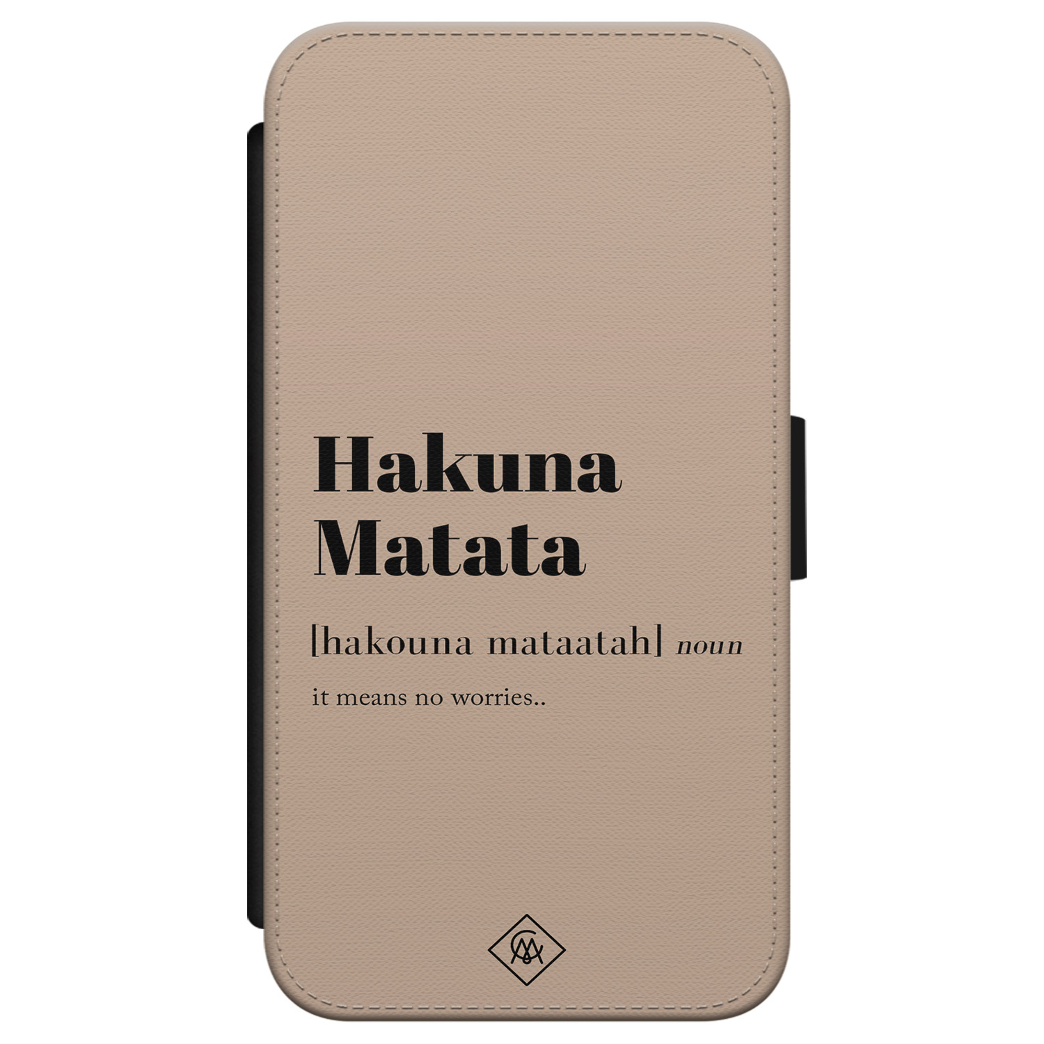 iPhone X XS flipcase Hakuna Matata