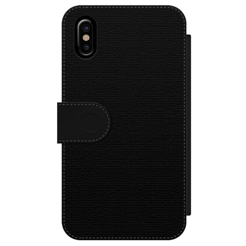 Casimoda iPhone X/XS flipcase - Marmer blauw