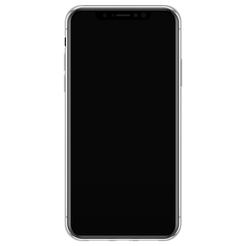 Casimoda iPhone X/XS transparant hoesje - Peekaboo