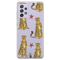 Casimoda Samsung Galaxy A72 transparant hoesje - Stay wild