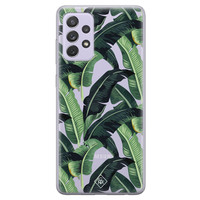 Casimoda Samsung Galaxy A72 transparant hoesje - Jungle