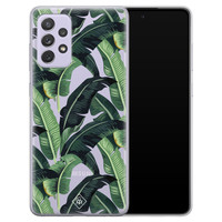 Casimoda Samsung Galaxy A72 transparant hoesje - Jungle