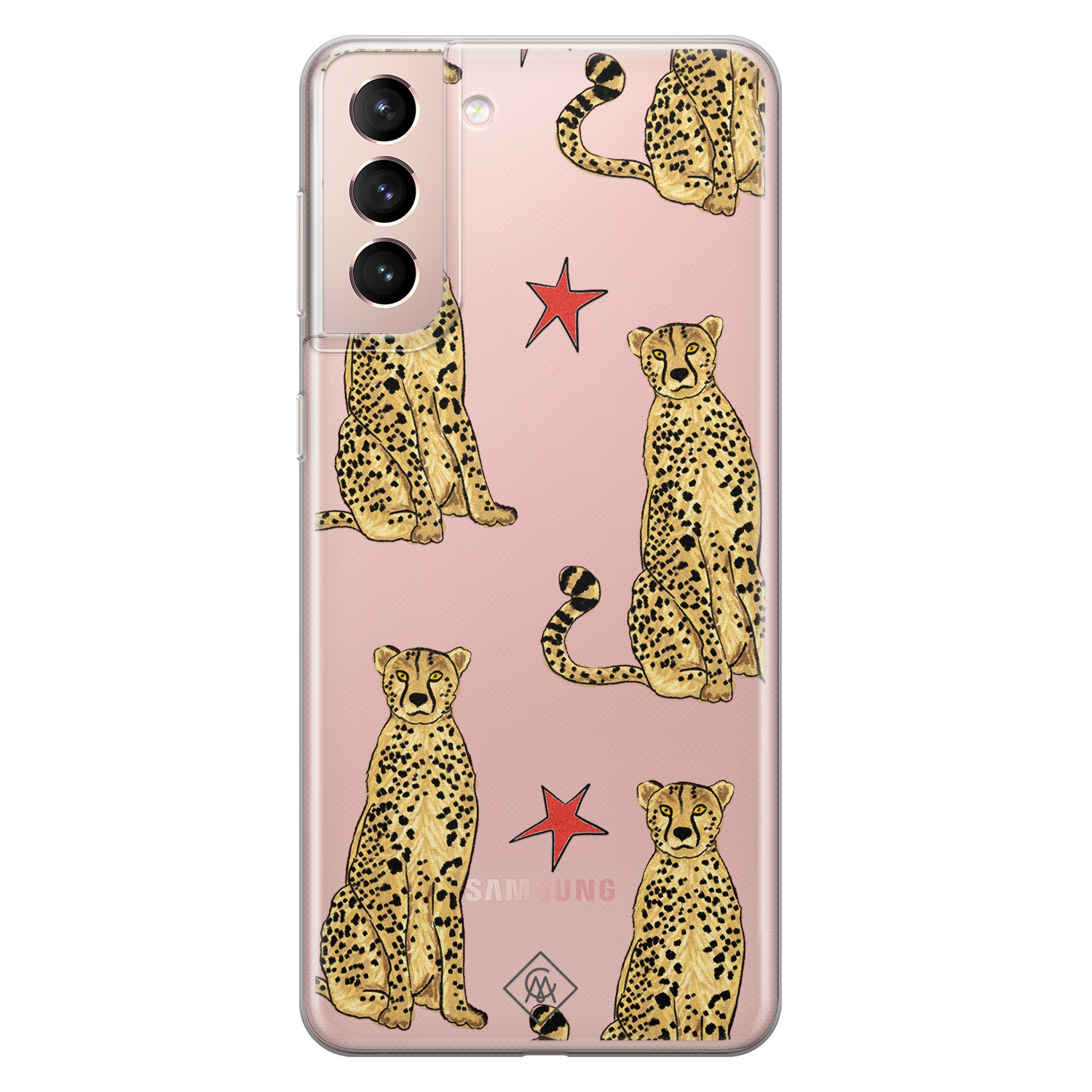 Samsung Galaxy S21 transparant hoesje Stay wild