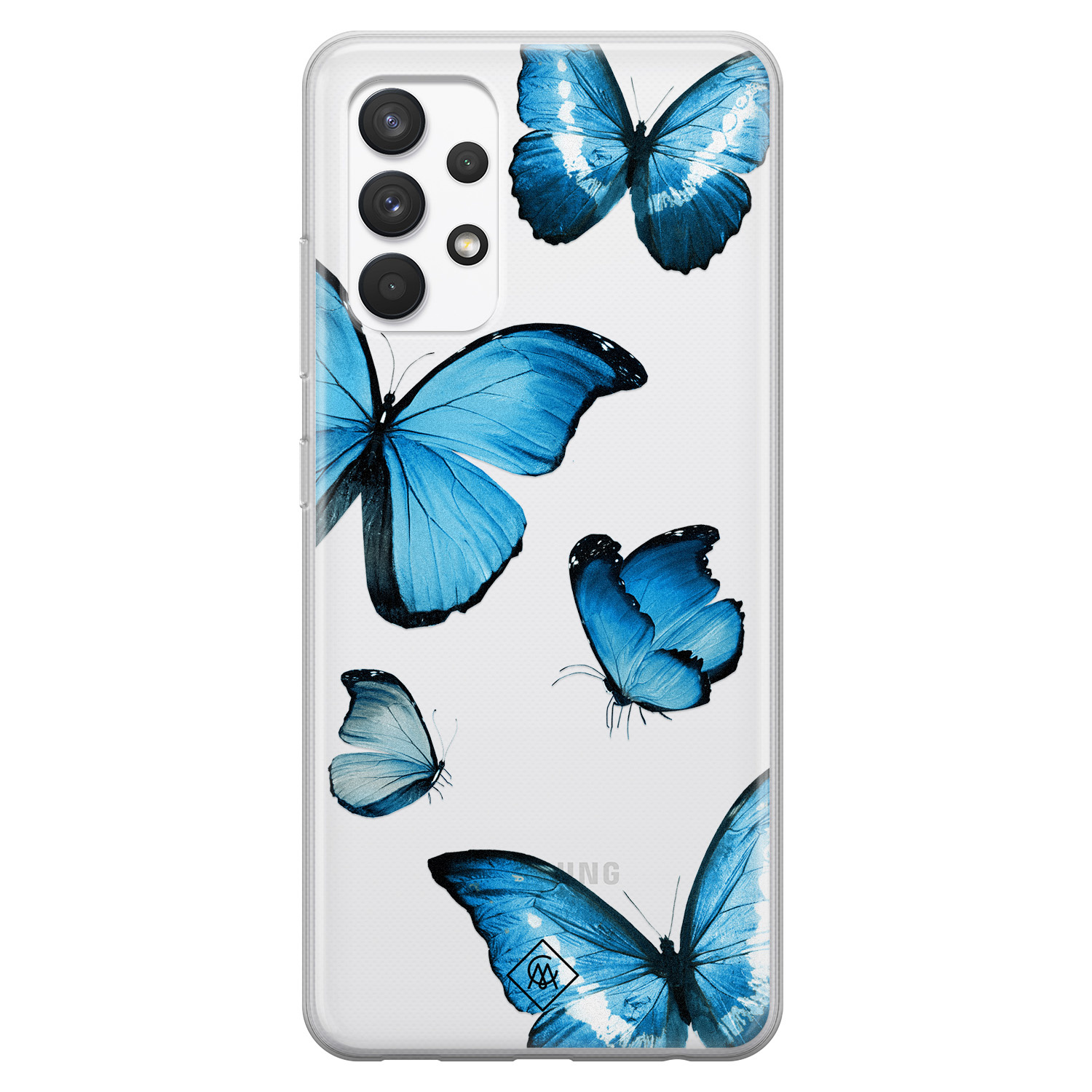 Samsung Galaxy A32 4G transparant hoesje Vlinders