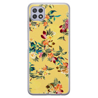 Casimoda Samsung Galaxy A22 5G siliconen hoesje - Floral days