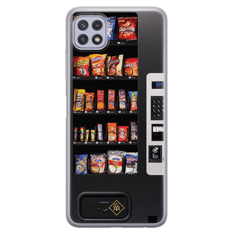 Casimoda Samsung Galaxy A22 5G siliconen hoesje - Snoepautomaat