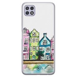 Casimoda Samsung Galaxy A22 5G siliconen hoesje - Amsterdam