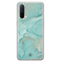 Casimoda OnePlus Nord CE 5G siliconen hoesje - Touch of mint