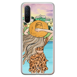 Casimoda OnePlus Nord CE 5G siliconen hoesje - Sunset girl