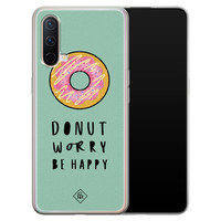 Casimoda OnePlus Nord CE 5G siliconen hoesje - Donut worry