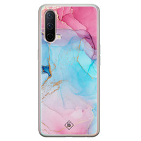 Casimoda OnePlus Nord CE 5G siliconen hoesje - Marble colorbomb