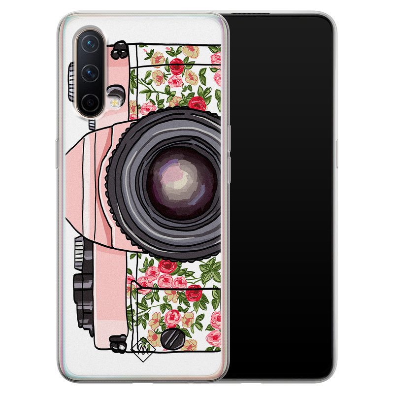 Casimoda OnePlus Nord CE 5G siliconen telefoonhoesje - Hippie camera