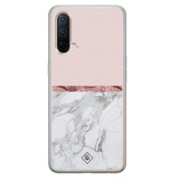 Casimoda OnePlus Nord CE 5G siliconen telefoonhoesje - Rose all day